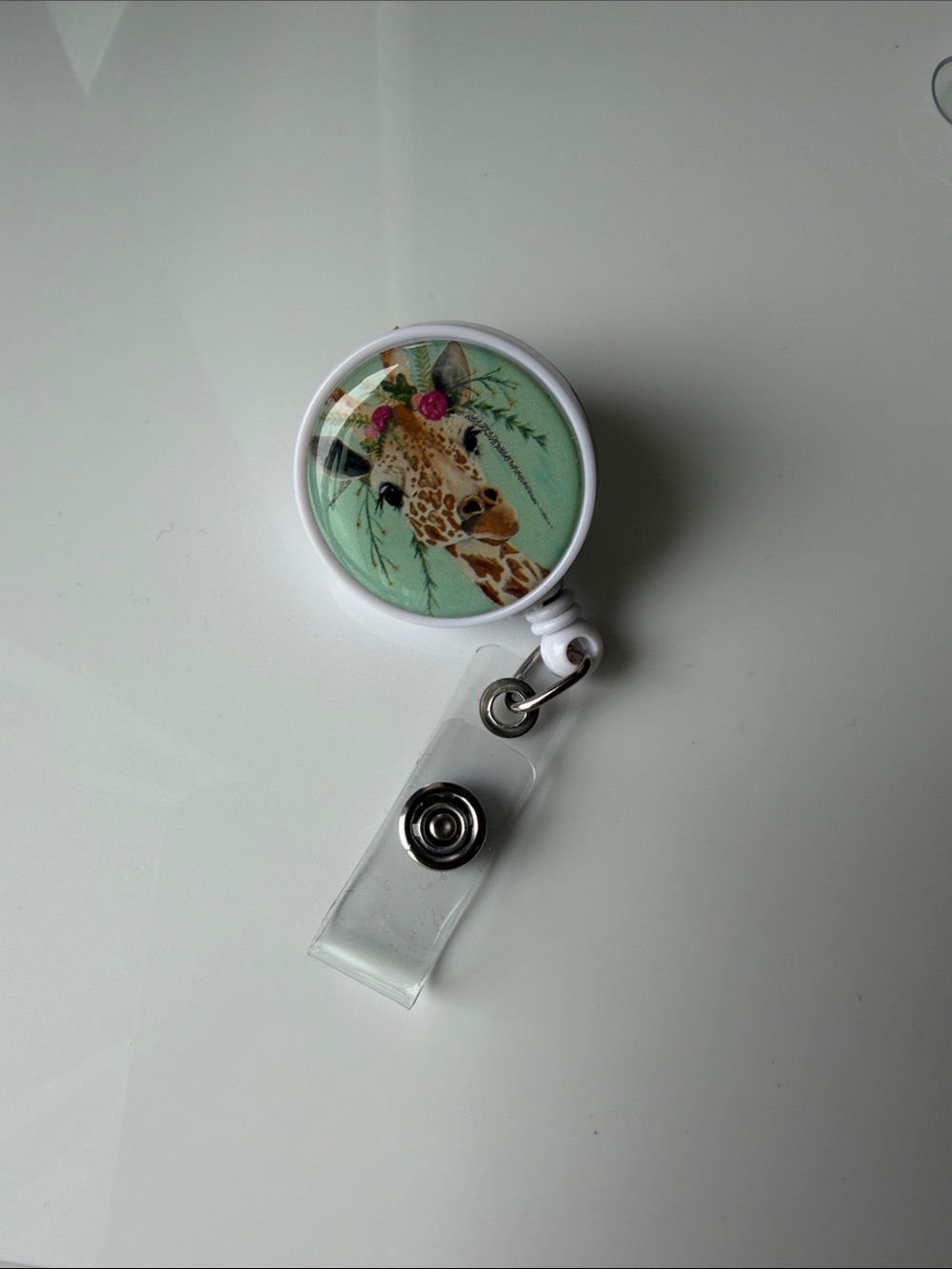 Giraffe badge reel - Picture 1 of 2